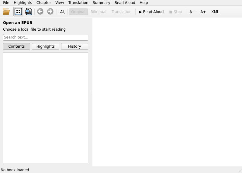 Screenshot of Spindle
