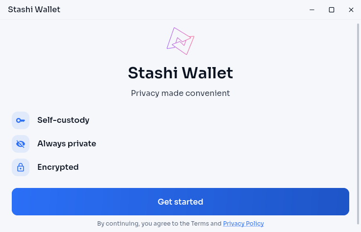 Screenshot of Stashi_Wallet