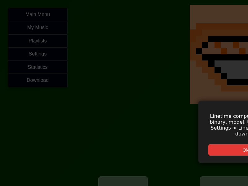 Screenshot of TaratorMusic