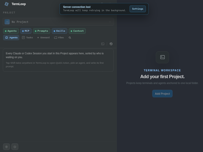 Screenshot of TermLoop