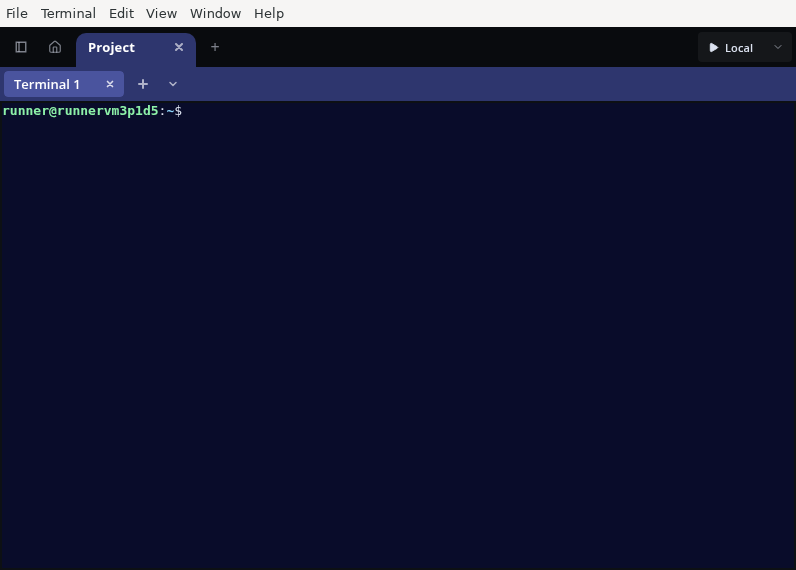 Screenshot of Terminay