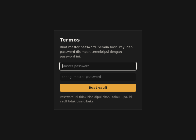 Screenshot of Termos