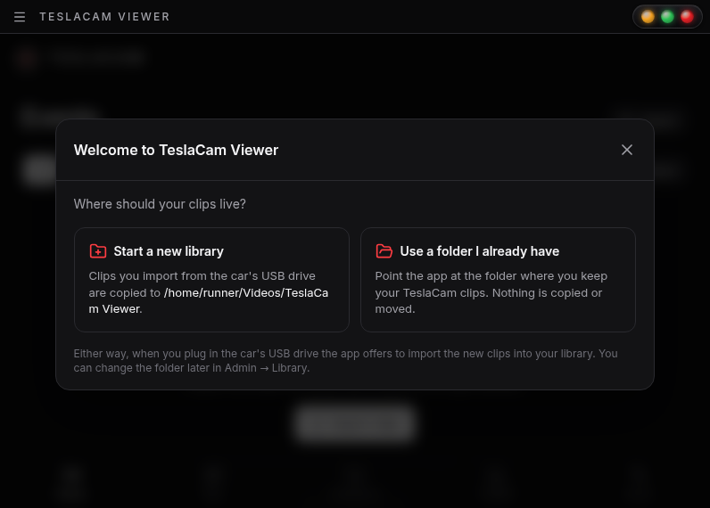 Screenshot of TeslaCam_Viewer