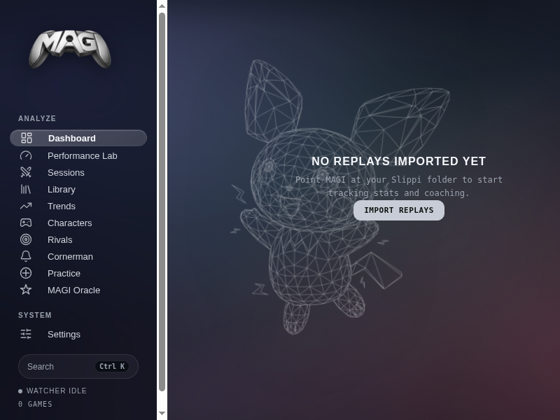Screenshot of TheMAGI