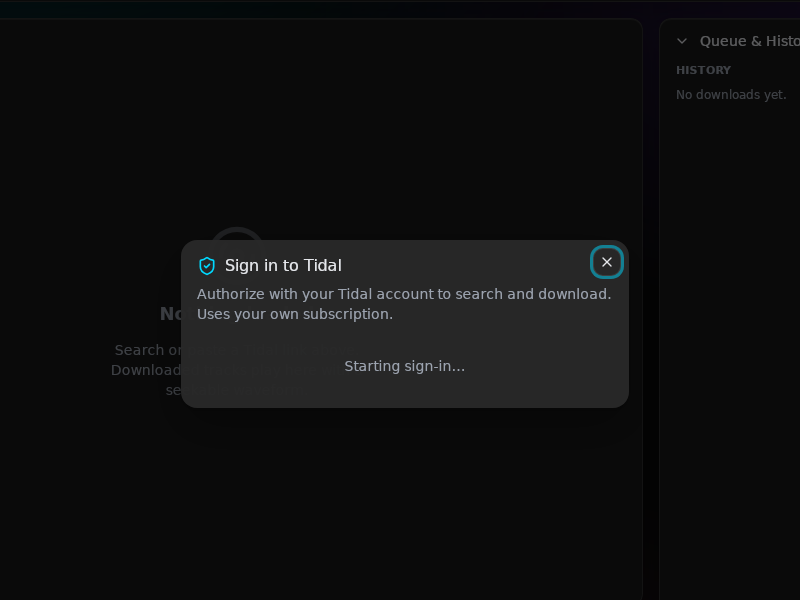 Screenshot of Tiddlui