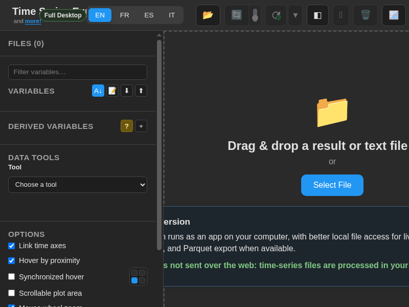 Screenshot of Time_Series_Explorer