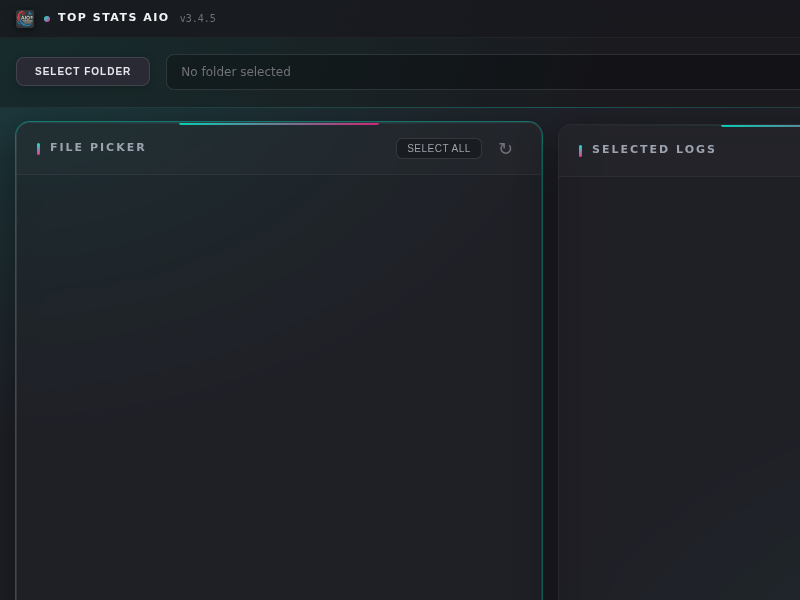 Screenshot of TopStatsAIO