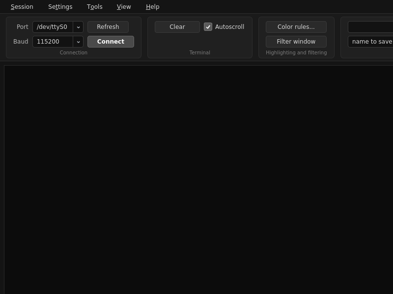 Screenshot of UartX