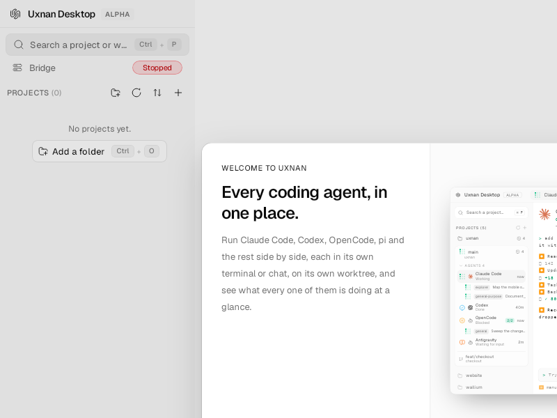 Screenshot of Uxnan