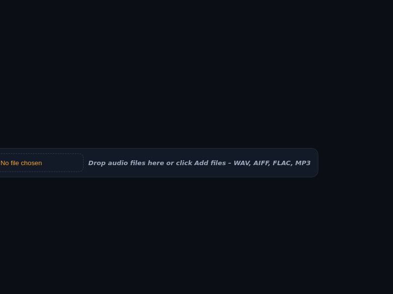 Screenshot of VINYLflowplus