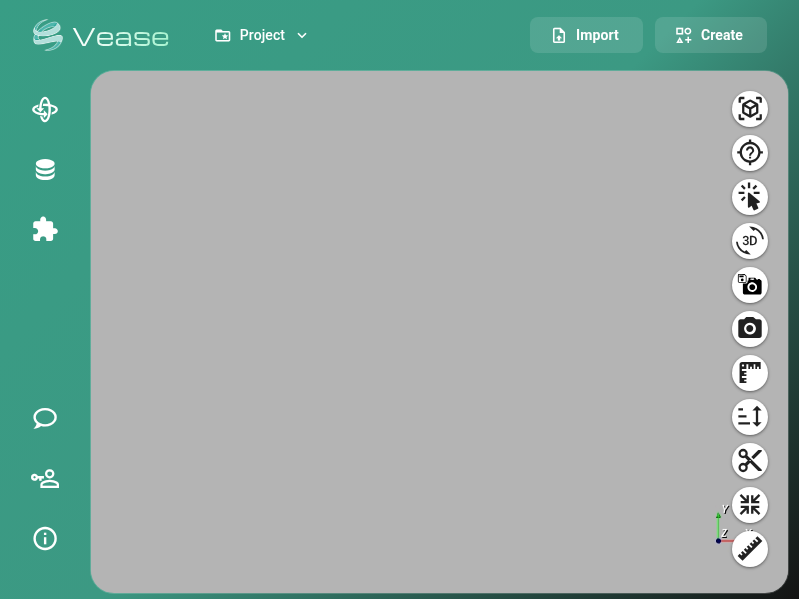 Screenshot of Vease