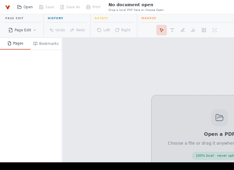Screenshot of VerityPDF