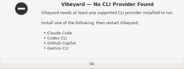 Screenshot of Vibeyard