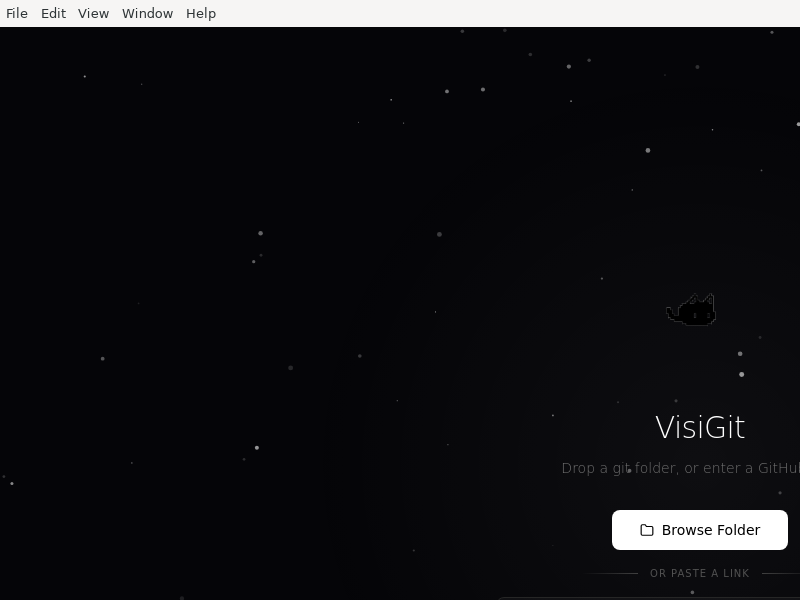 Screenshot of VisiGit