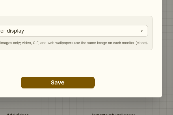 Screenshot of Waypaper-Engine