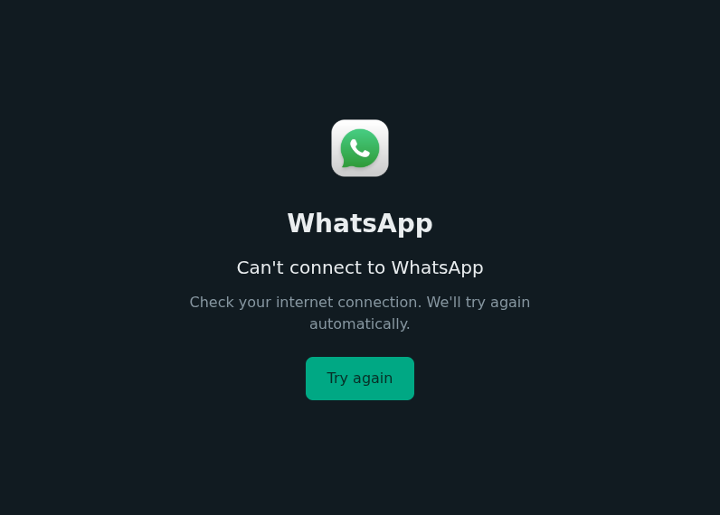Screenshot of WhatsApp-Desktop