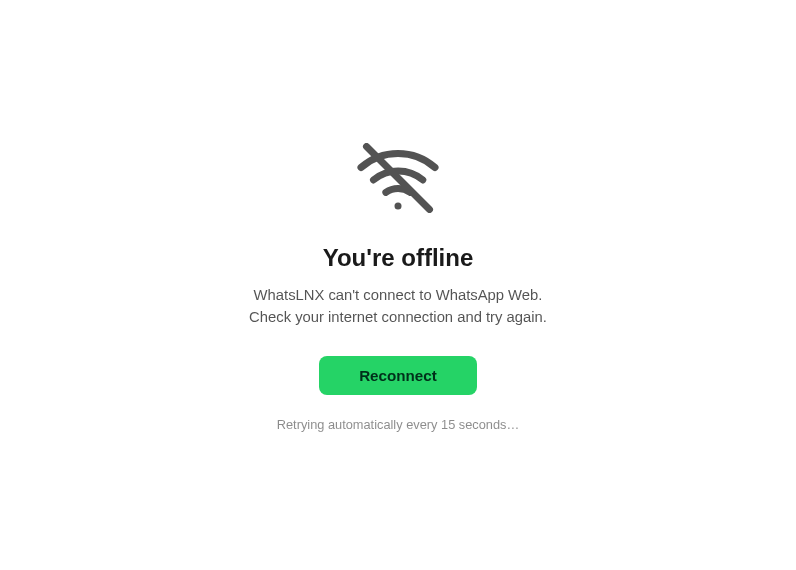 Screenshot of WhatsLNX