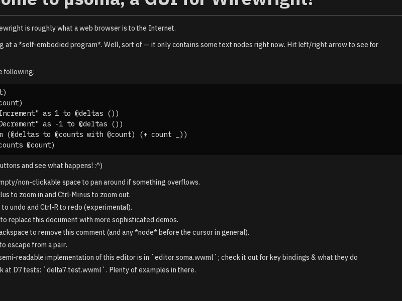 Screenshot of Wirewright
