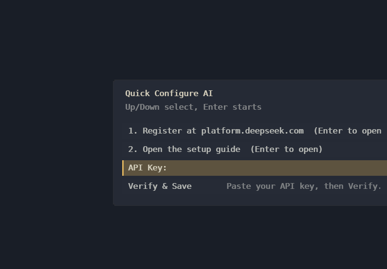 Screenshot of WispTerm