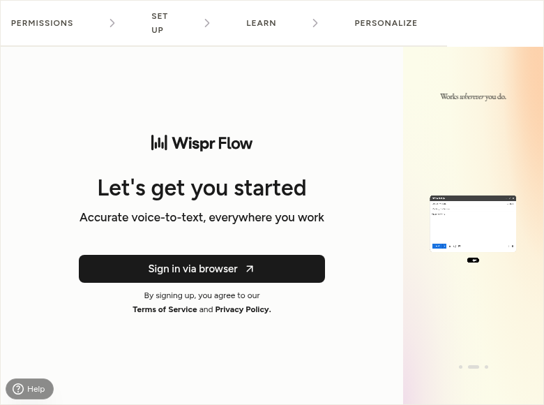 Screenshot of Wispr_Flow