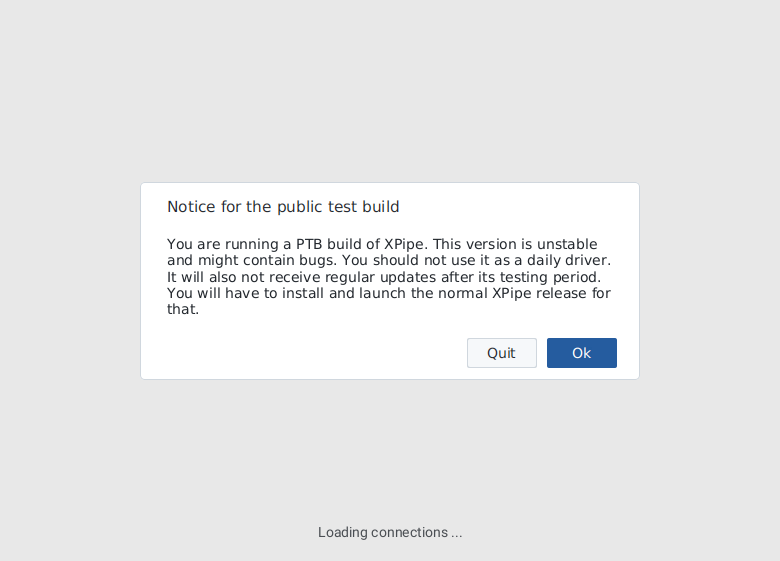Screenshot of XPipe_PTB