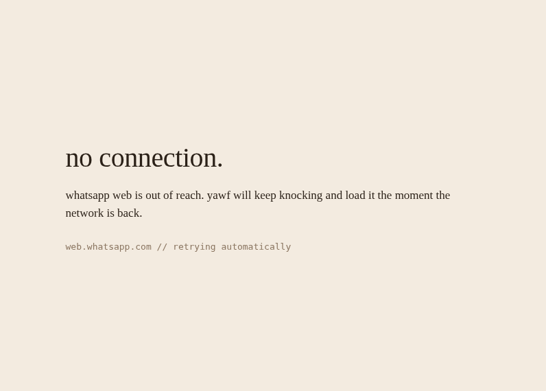 Screenshot of YAWF