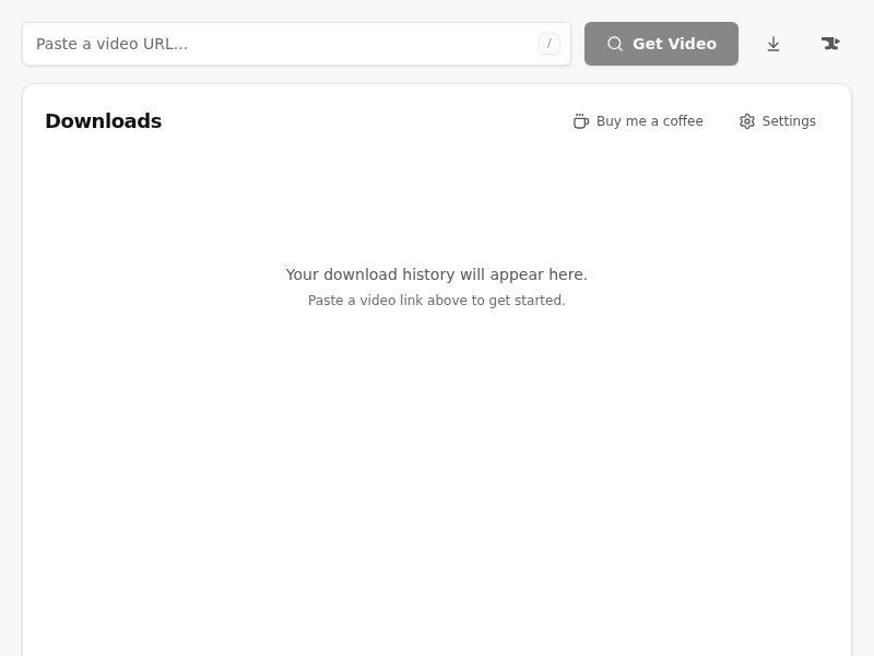 Screenshot of YT-Forge