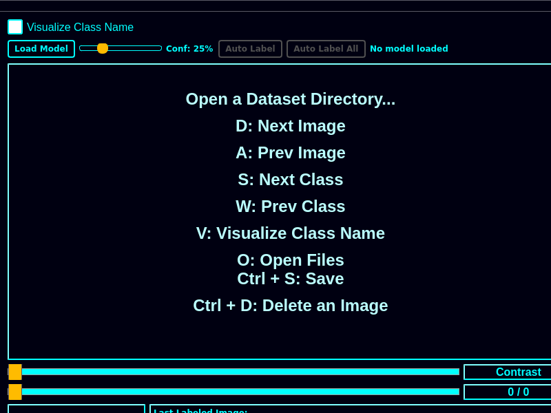 Screenshot of YoloLabel