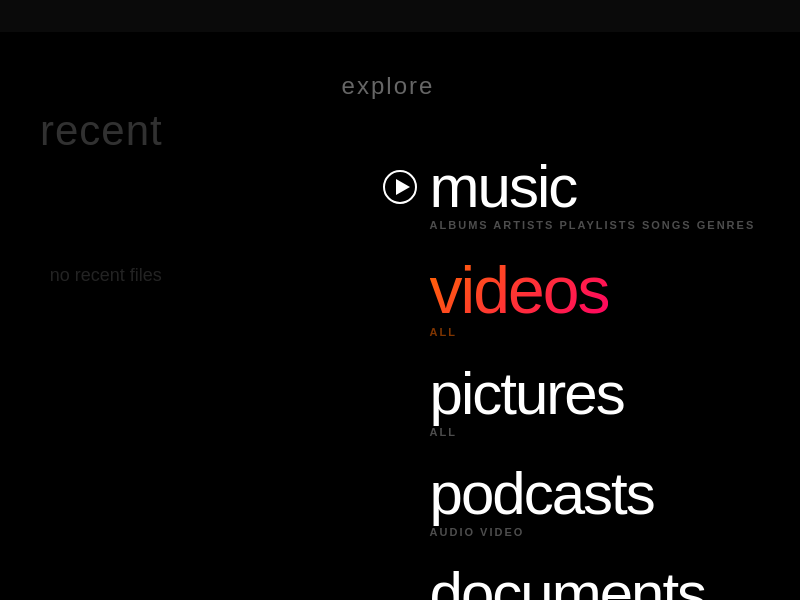 Screenshot of Zune_Explorer