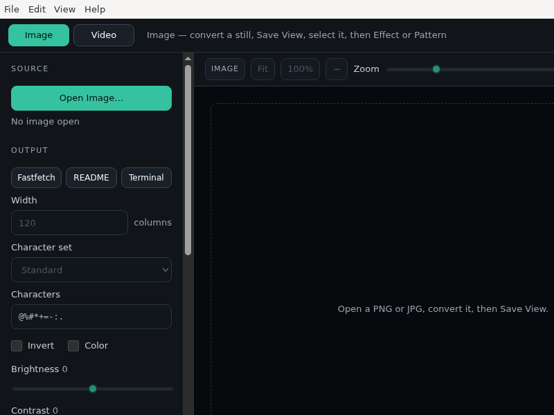 Screenshot of ascii-smash