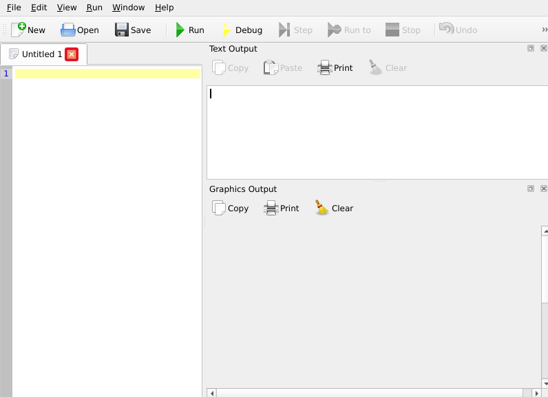 Screenshot of basic256