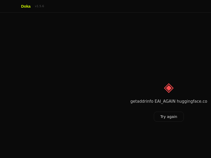 Screenshot of doka-site