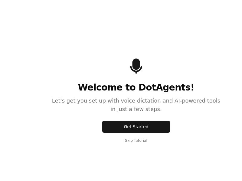 Screenshot of dotagents-mono