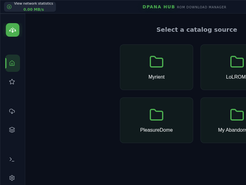 Screenshot of dpanahub-rdm