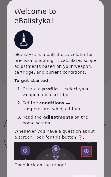 Screenshot of ebalistyka