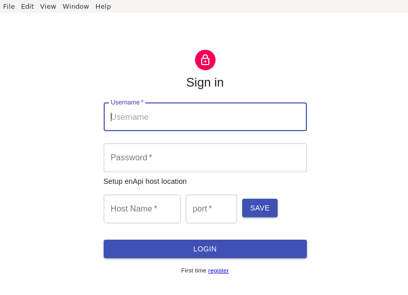 Screenshot of enUi