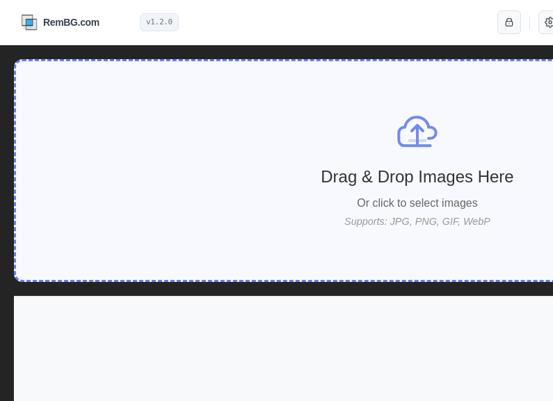 Screenshot of free-rembg-desktop