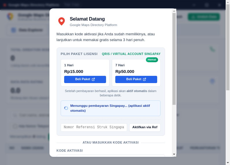 Screenshot of gmaps-scraper-studio