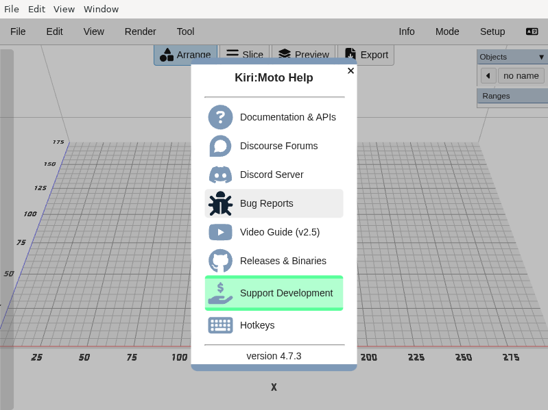 Screenshot of grid-apps