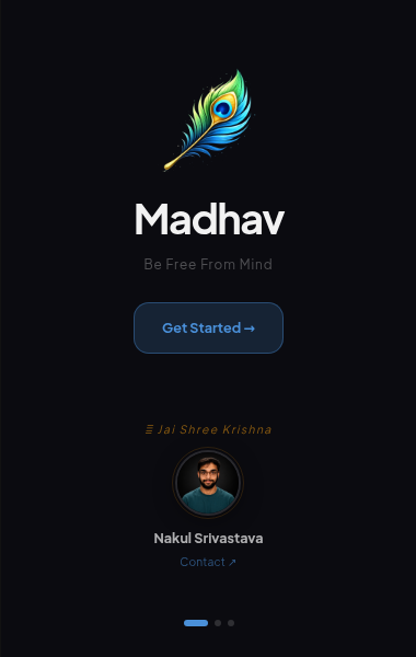Screenshot of madhav-releases