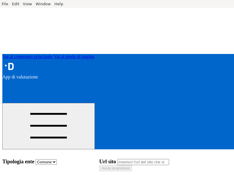 Screenshot of pa-website-validator-gui