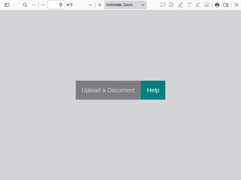 Screenshot of pdfoxjs