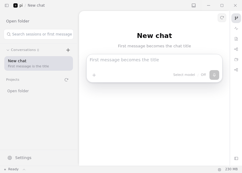 Screenshot of pi-app