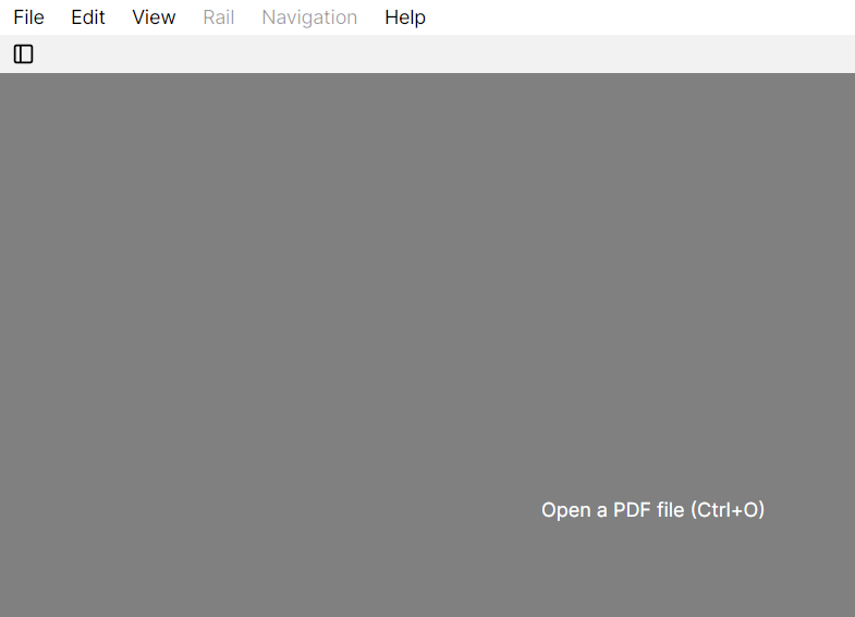 Screenshot of railreader2