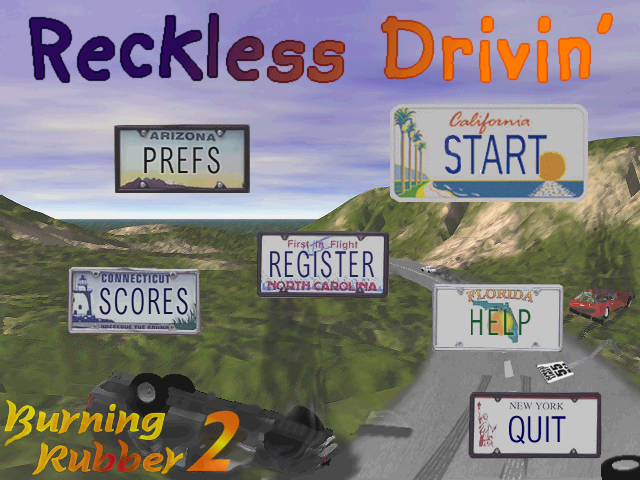 Screenshot of reckless-drivin-sdl