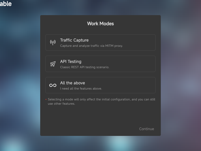 Screenshot of reqable-app