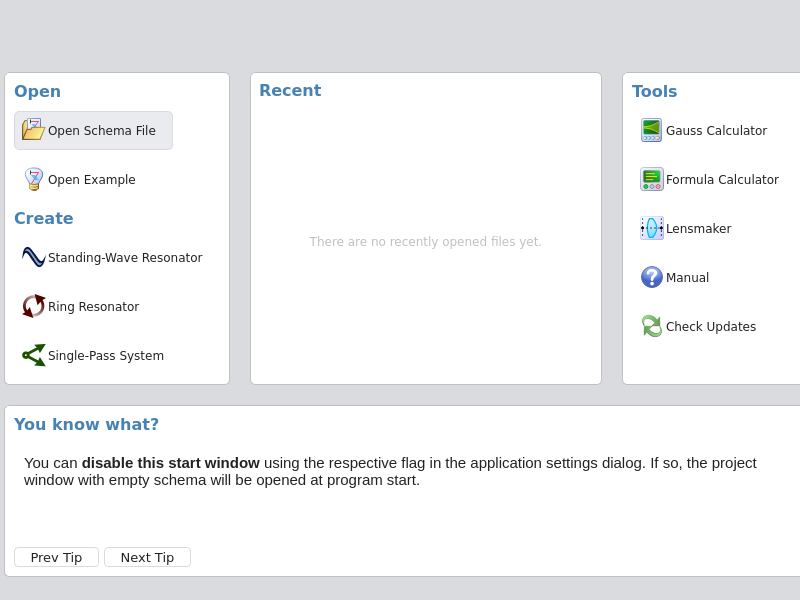 Screenshot of rezonator