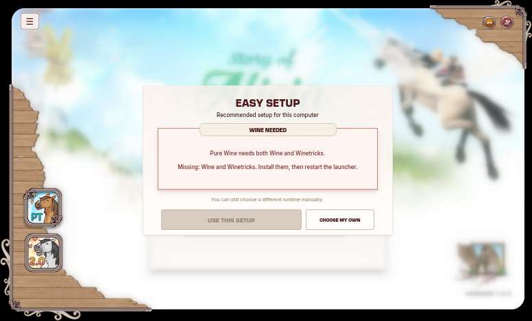 Screenshot of soa-launcher-qt