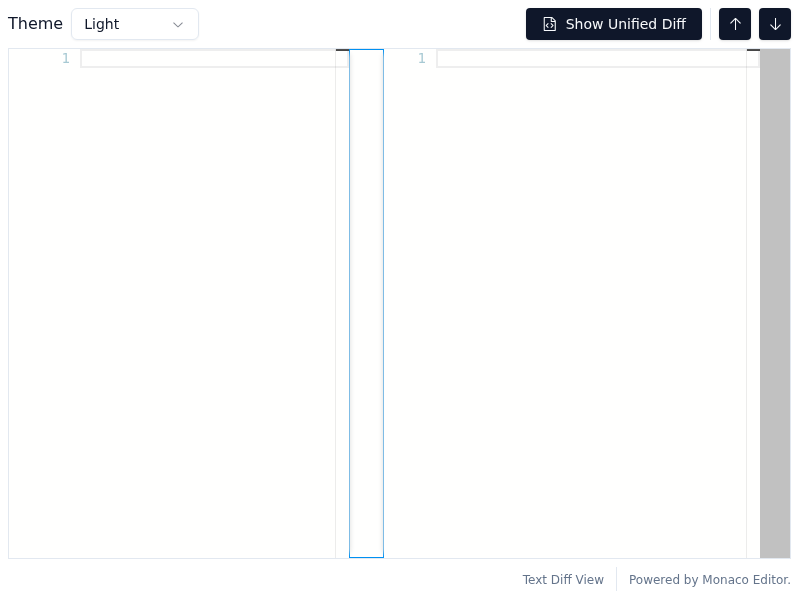 Screenshot of text-diff-view