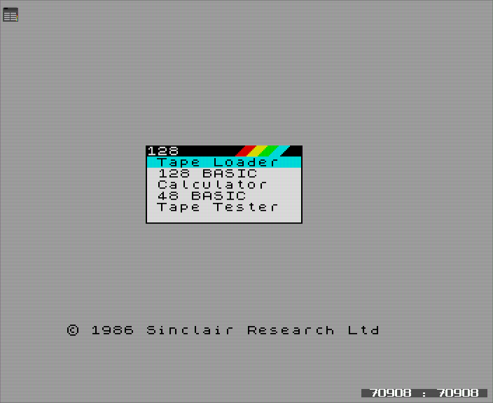 Screenshot of xpeccy-plus